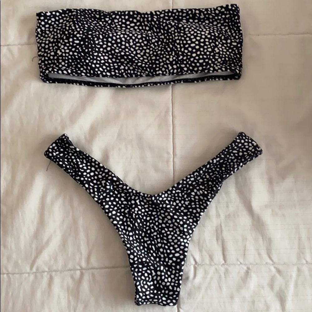 zaful dot bikini NEVER WORN
